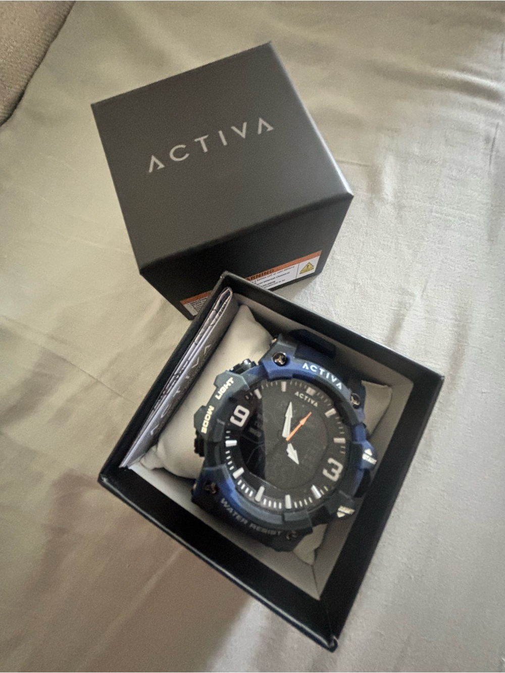 Invicta Men's Blue and Black Sport Watch